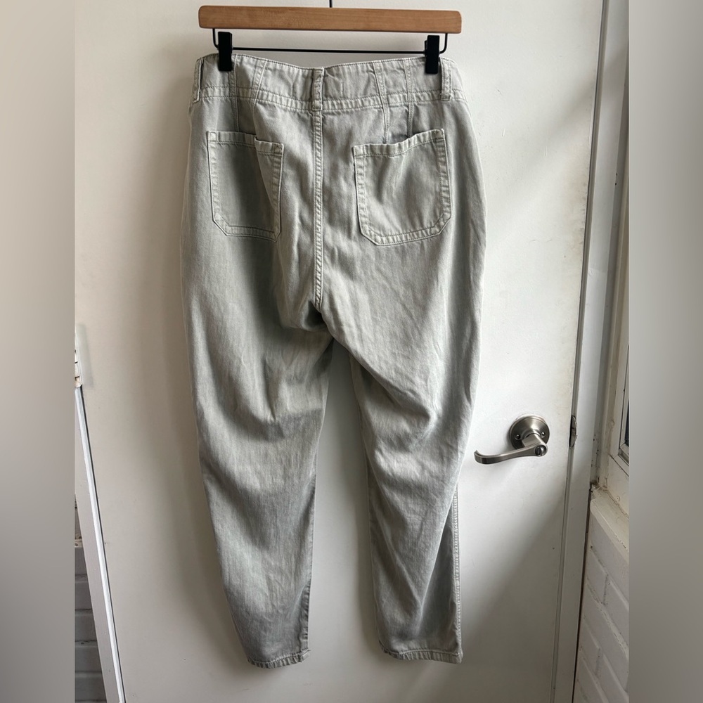 Joes The Honor High Rise Vintage Straight Leg Cotton Lyocell Green Pants size 29 - Picture 6 of 14